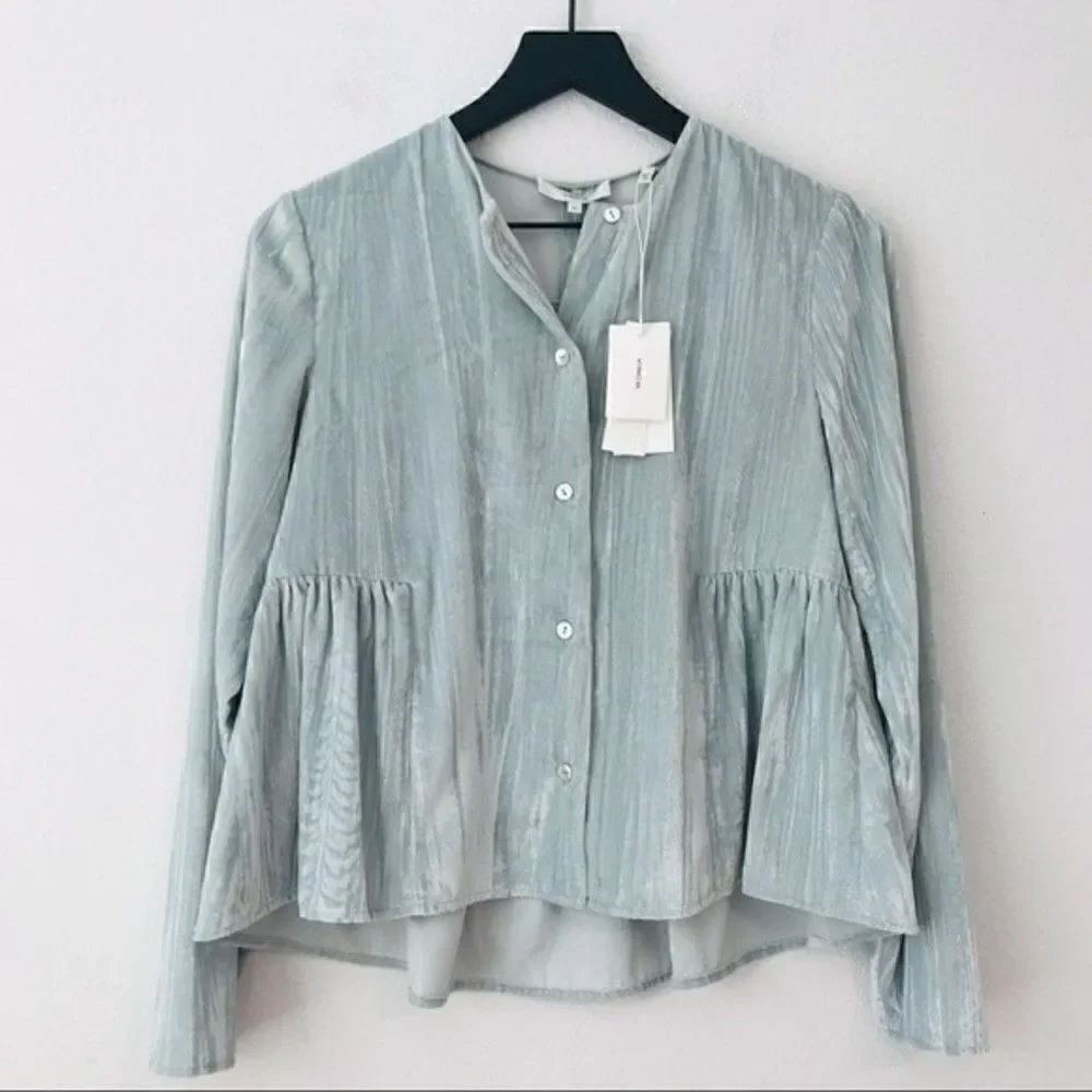Vince ruched velour
